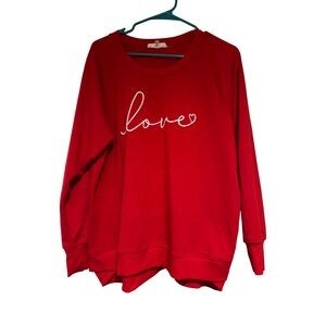 ☃️Workshop Republic Clothing Vibrant Red Top